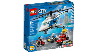 LEGO City 60243 Rendőrségi helikopteres üldözés