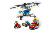 LEGO City 60243 Rendőrségi helikopteres üldözés