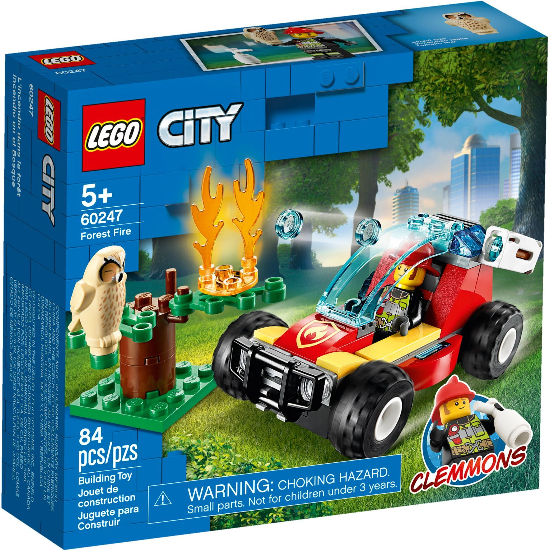 LEGO City Tűzoltóság Erdőtűz akciós áron: 2.700 Ft