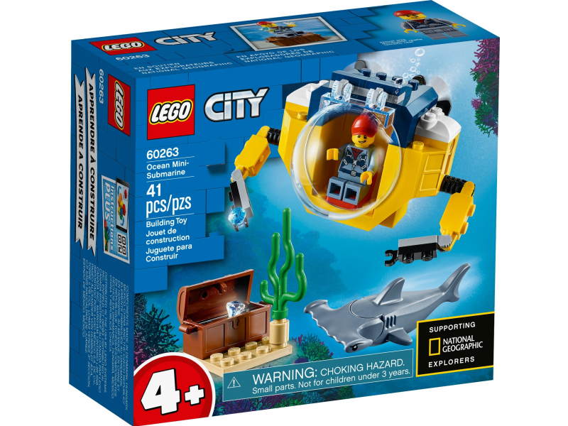 LEGO City 60263 Óceáni mini-tengeralattjáró