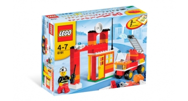 LEGO City 6191 LEGO Tűzoltó építőkészlet