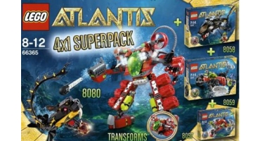 LEGO Atlantis 66365 Atlantis szuper csomag (8057 + 8058 + 8059 + 8080)