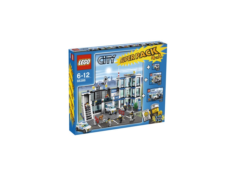 LEGO City 66388 City Rendőrség Super Pack