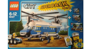 LEGO City 66427 City rendőrség csomag (4436+4437+4439+4441)