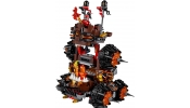 LEGO NEXO Knights 70321 Magmar tábornok végzetes ostromgépe
