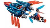 LEGO NEXO Knights 70351 Clay sólyomvadász ágyúja
