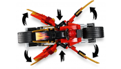 LEGO Ninjago™ 70667 Kai Pengés Motorja és Zane motoros szánja
