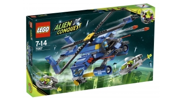 LEGO Space Alien Conquest 7067 Jet-Copter találkozás