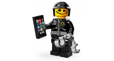 LEGO Minifigurák 7100407 Scribble-Face Bad Cop (LEGO Movie minifigura sorozat)
