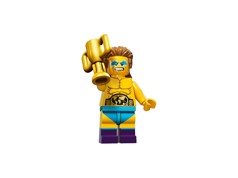 LEGO Minifigurák 7101114 Pankrátor bajnok (15-ös sorozat)