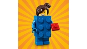 LEGO Minifigurák 7102103 Kocka ruhás lány (18-as minifigura sorozat - Buli van!)