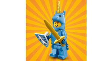 LEGO Minifigurák 7102117 Unikornis srác (18-as minifigura sorozat - Buli van!)