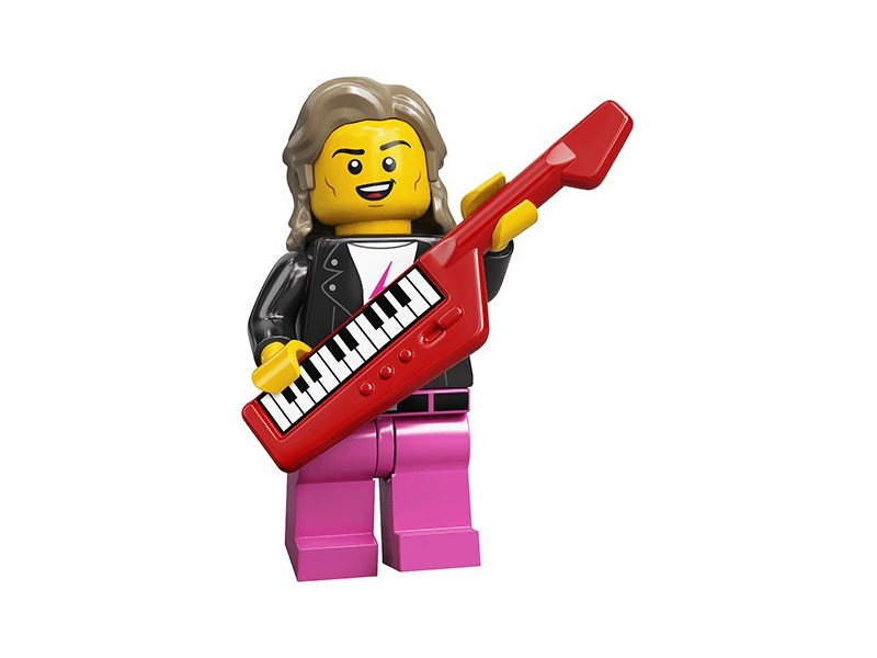 LEGO Minifigurák 7102714 80s Musician (20. minifigura sorozat)