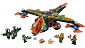 LEGO NEXO Knights 72005 Aaron X-hajója