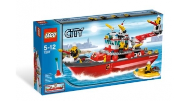 LEGO City 7207 Tűzoltóhajó