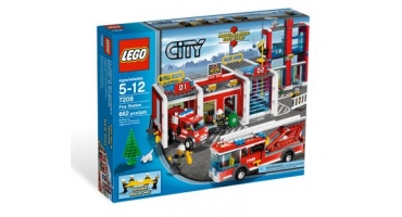 LEGO City 7208 Tűzoltóállomás