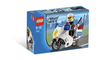 LEGO City 7235 Rendőrmotoros