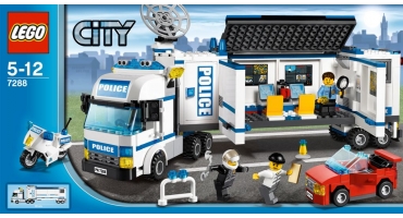 LEGO City 7288 Mozgó rendőri egység