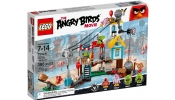 LEGO Angry Birds 75824 Pig City lerombolása
