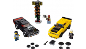 LEGO Speed Champions 75893 2018 Dodge Challenger SRT Demon és 1970