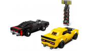 LEGO Speed Champions 75893 2018 Dodge Challenger SRT Demon és 1970