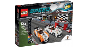 LEGO Speed Champions 75912 Porsche 911 GT célvonal
