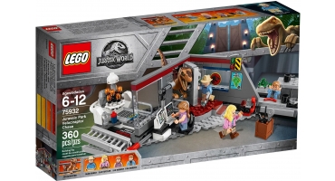 LEGO Jurassic World 75932 Jurassic Park velociraptor üldözés
