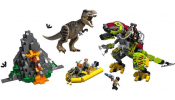 LEGO Jurassic World 75938 T. rex és Dino-Mech csatája
