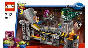LEGO Toy Story 7596 Menekülés a szeméttömörítőből