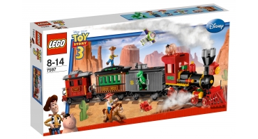 LEGO Toy Story 7597 Vadnyugati vonatüldözés