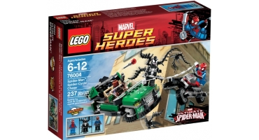 LEGO Super Heroes 76004 Spider-Man: Pókmotoros üldözés