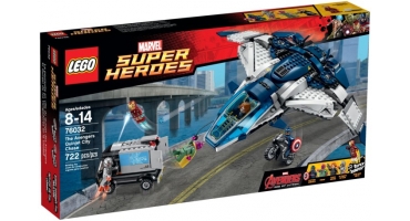 LEGO Super Heroes 76032 The Avengers Quinjet City Chase (a doboz sérült)