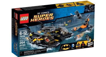 LEGO Super Heroes 76034 A Batboat kikötői üldözés