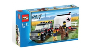 LEGO City 7635 4WD lószállító utánfutóval