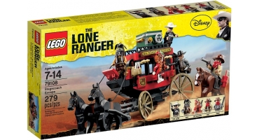 LEGO Lone Ranger 79108 Menekülés postakocsin