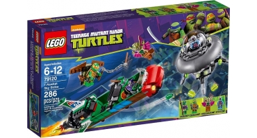 LEGO Tini nindzsa teknőcök 79120 T-Rawket légi támadás