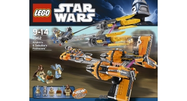 LEGO Star Wars™ 7962 Anakins & Sebulba Podracers