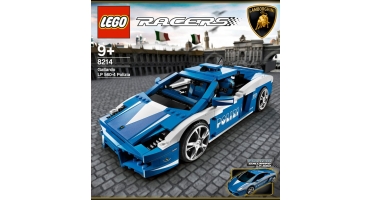 LEGO Racers 8214 Gallardo LP 560-4 rendőrautó