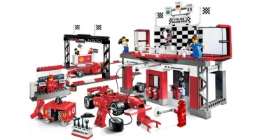 LEGO Racers 8672 Ferrari célegyenes