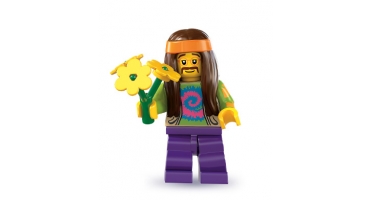 LEGO Minifigurák 8831002 Hippi (7-es mini figura sorozat)