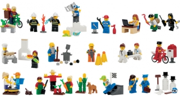 LEGO Minifigurák 9348 Minifigura készlet - közösségi