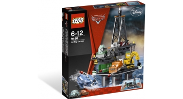 LEGO Verdák 9486 Menekülés a fúrótoronyból